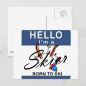 ス生まれキーへ ポストカード (正面/裏面)