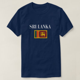ス祝リランカ国旗のTシャツの文化 Tシャツ