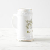 ス結婚テイン ビールジョッキ (正面左)
