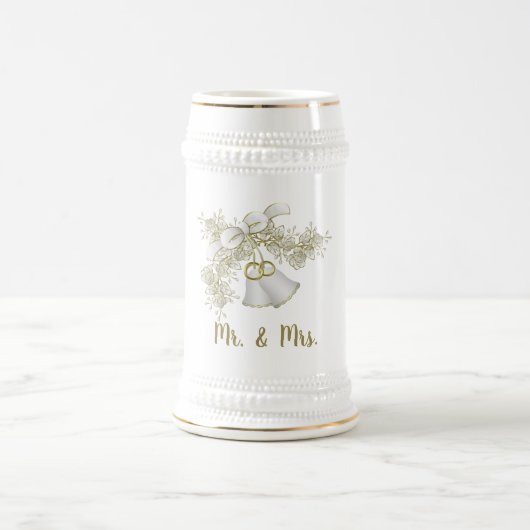 ス結婚テイン ビールジョッキ (中央)