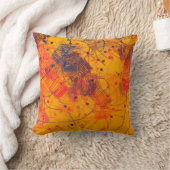 ス芸術的ケッチマテリアル抽象芸術幾何学模様 クッション (ブランケット)