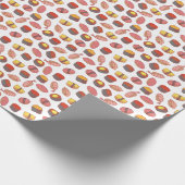 ス転がシ、ドードル、カラフル壁紙 ラッピングペーパー (角)