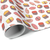 ス転がシ、ドードル、カラフル壁紙 ラッピングペーパー (ロールコーナー)