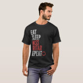 ス食べプギターのリピート Tシャツ (正面フル)