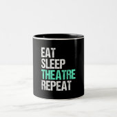 ス食べリープアクター俳おもしろい優贈与 ツートーンマグカップ (中央)