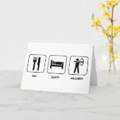 ス食べリープアーチェリー カード (黄色い花)