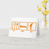 ス食べリープゴルフ カード (黄色い花)