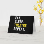 ス食べリープシアターリピート俳優のドラマ贈呈 カード (黄色い花)