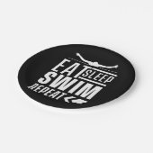 ス食べリープスイムの繰り返し ペーパープレート (アングル)