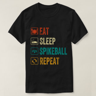 ス食べリープスピークボールリピートレトロヴィンテージデザイン Tシャツ