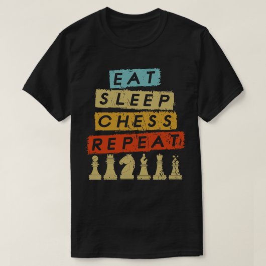 ス食べリープチェスリピート2 Tシャツ (デザイン正面)
