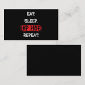 ス食べリープヒップホップリピーラップのトオールドスクール90sギフト 名刺 (正面/裏面)