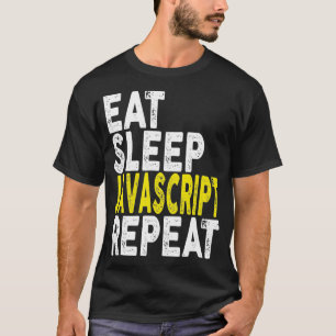 ス食べリープJavascript    RepeatCoderプログラマTee Tシャツ