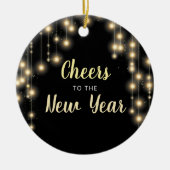 ズぶら下がったライツニューイヤーズイブ セラミックオーナメント (正面)