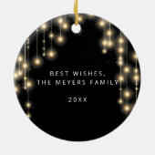 ズぶら下がったライツニューイヤーズイブ セラミックオーナメント (裏面)