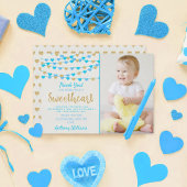 ズぶら下がったラブハートリトルスウィートアート誕生日 サンキューカード