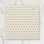 ズぶら下がったラブハートリトルスウィートアート誕生日 フェイバータグ (裏面)