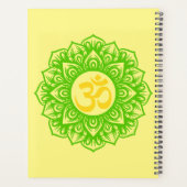 ズイエロ賛美ー&グリーンロードガネーシュプランナー プランナー手帳 (裏面)