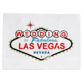 ズイ結婚ンラスベガス抱き枕 ラージペーパーバッグ (裏面)