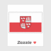 ズウィッカ国旗 シール (シート)