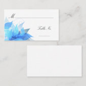 ズエスコー結婚トゲスト座席表 プレイスカード (正面/裏面)