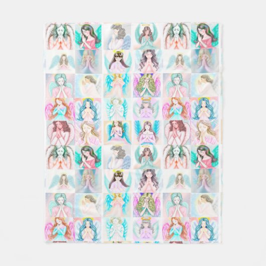 ズエ祈ンジェルフリースブランケット フリースブランケット (正面)