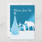 ズカウボーイ祈ウエスタンホリデーパーティー招待状 招待状 (正面)