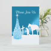 ズカウボーイ祈ウエスタンホリデーパーティー招待状 招待状 (スタンド正面)