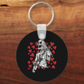 ズギタ遊ーヴァレンティンズデイクールロックミュージシャン キーホルダー (正面)