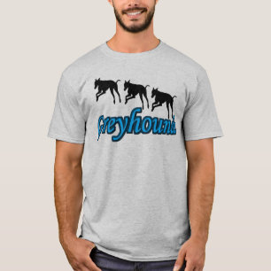 ズグランニングレイハウンドトリオシルエット Tシャツ