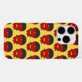 ズグロインコ Case-Mate iPhoneケース (裏面 (横))