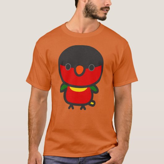 ズグロインコ Tシャツ (正面)