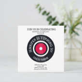 ズグ感じロビーディスコテーマ誕生日招待状 (スタンド正面)