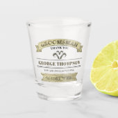 ズグ結婚ロムスマンヴィンテージシンプルクラシック ショットグラス (正面)