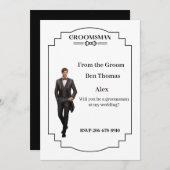 ズグ結婚ロムスマン招待状 招待状 (正面/裏面)