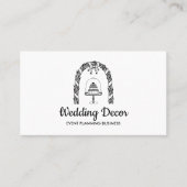 ズケーキ結婚イベントプランナーパーティーデコール 名刺 (正面)