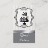 ズケーキ結婚パティシシェフベーカリー 名刺 (正面)