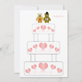 ズケ結婚ークデザイン結婚式招待状 招待状