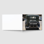 ズゲ結婚ストブックヴィンテージクラシックカーカスタム ゲストブック (全面)