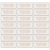 ズゲ結婚スト住所 シール21アド違うレス シール (正面)