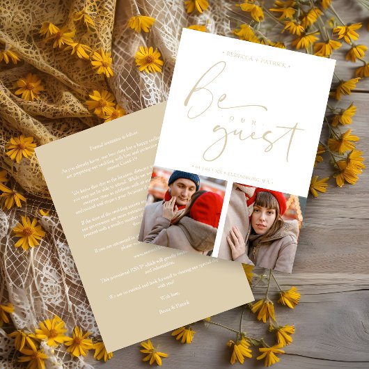 ズコラ結婚ージュ2フォトズビーアーゲストロマンチック セーブザデート