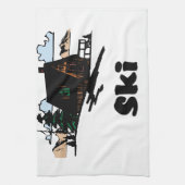 ズスキリラックスロッジ キッチンタオル (縦)