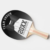 ズチーム結婚グルームズマン卓球ラケット 卓球ラケット (横)