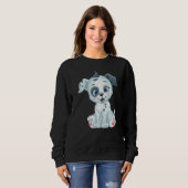 ズッカーズーサーベビーダルマティナハンデパピー スウェットシャツ (正面フル)