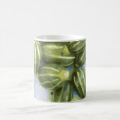 ズッキーニおよび冬南瓜の収穫 コーヒーマグカップ (中央)