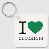 ズッキーニが大好き キーホルダー (正面)