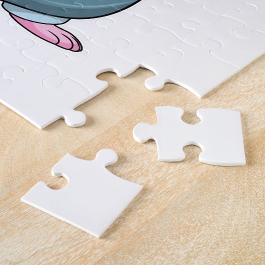 ズッキーニとの農家としてのハムスター ジグソーパズル (側面)