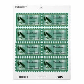 ズッキーニカスタム缶詰ラベル ラベル (フルシート)