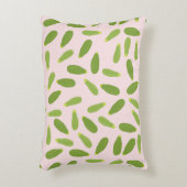 ズッキーニコートゲットサマースカッシュパターン アクセントクッション (正面(垂直))