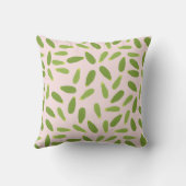 ズッキーニコートゲットサマースカッシュパターン クッション (裏面)